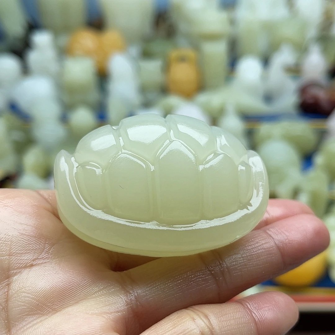 用***7玉天然桌面小摆件