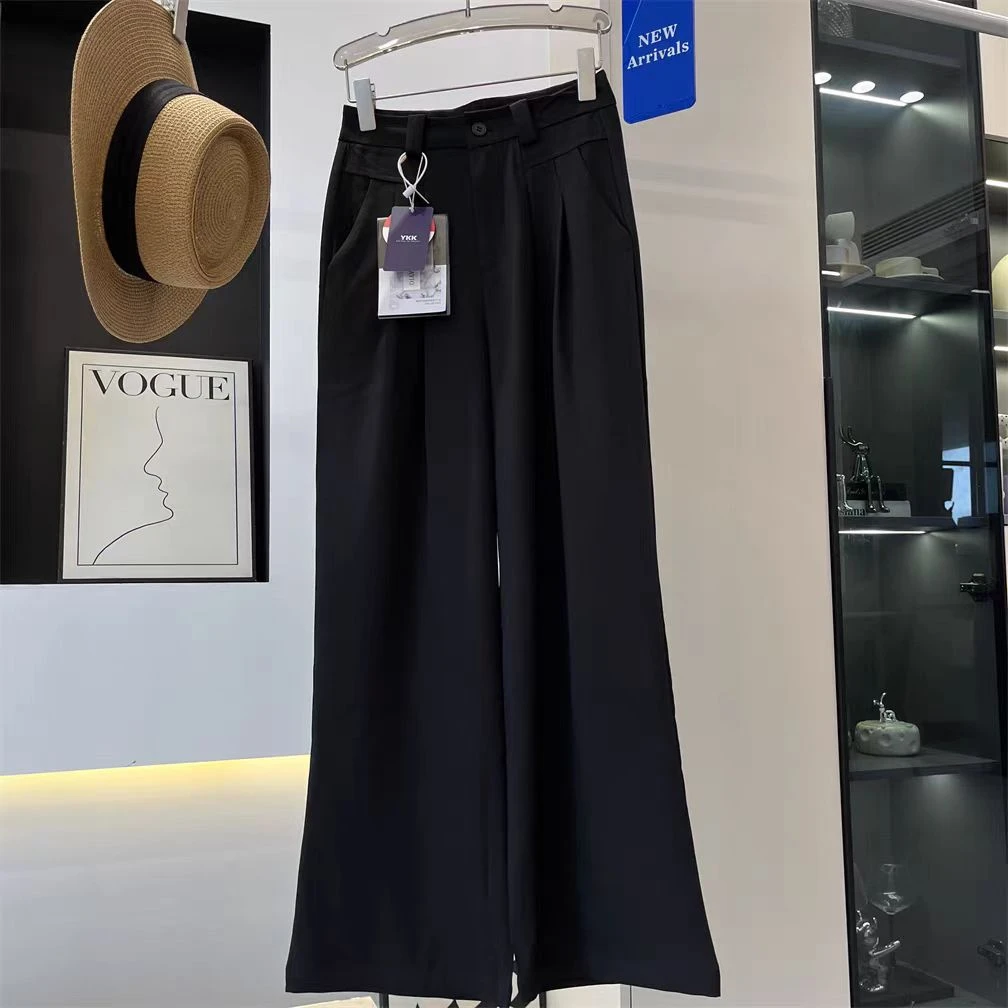 春夏新款~通勤质感宽松阔腿裤 K06803