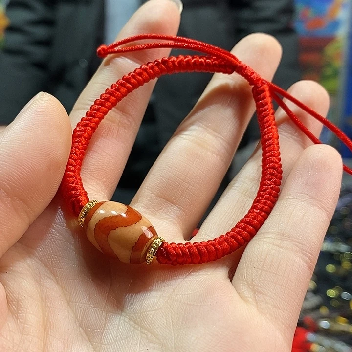 玛瑙/玉髓手绳合金95