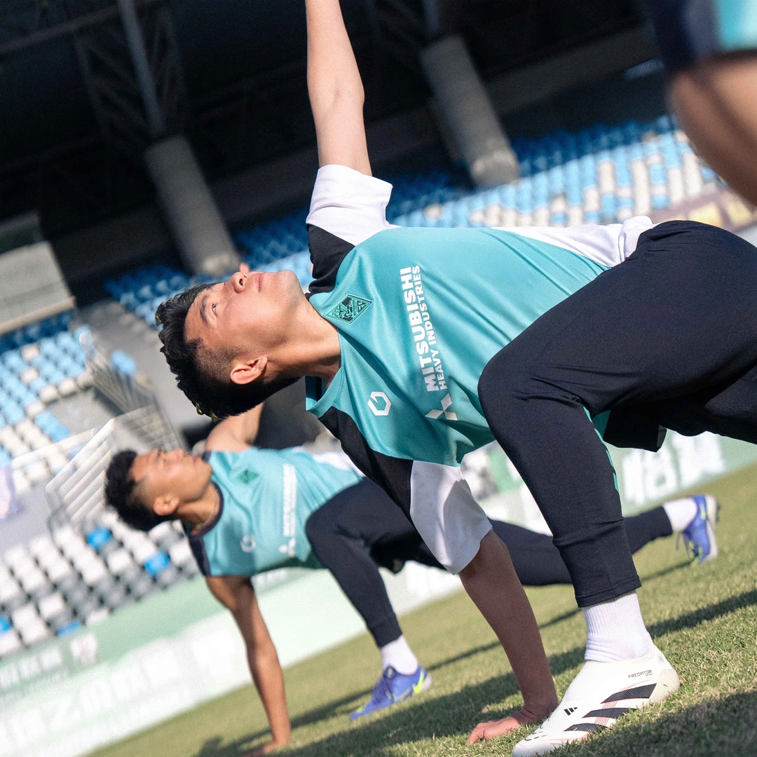 GOINTOx三菱重工飞狮2025赛季短袖训练服足球队服日系T恤运动服