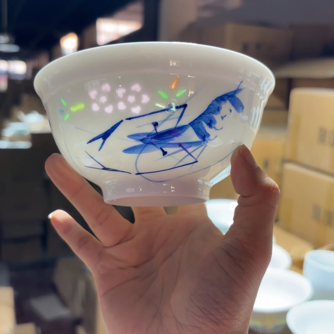 瓷碗景德镇陶瓷微瑕