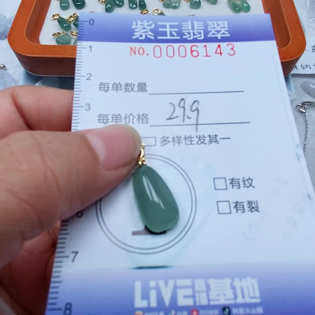颈饰未镶嵌翡翠冰透随行