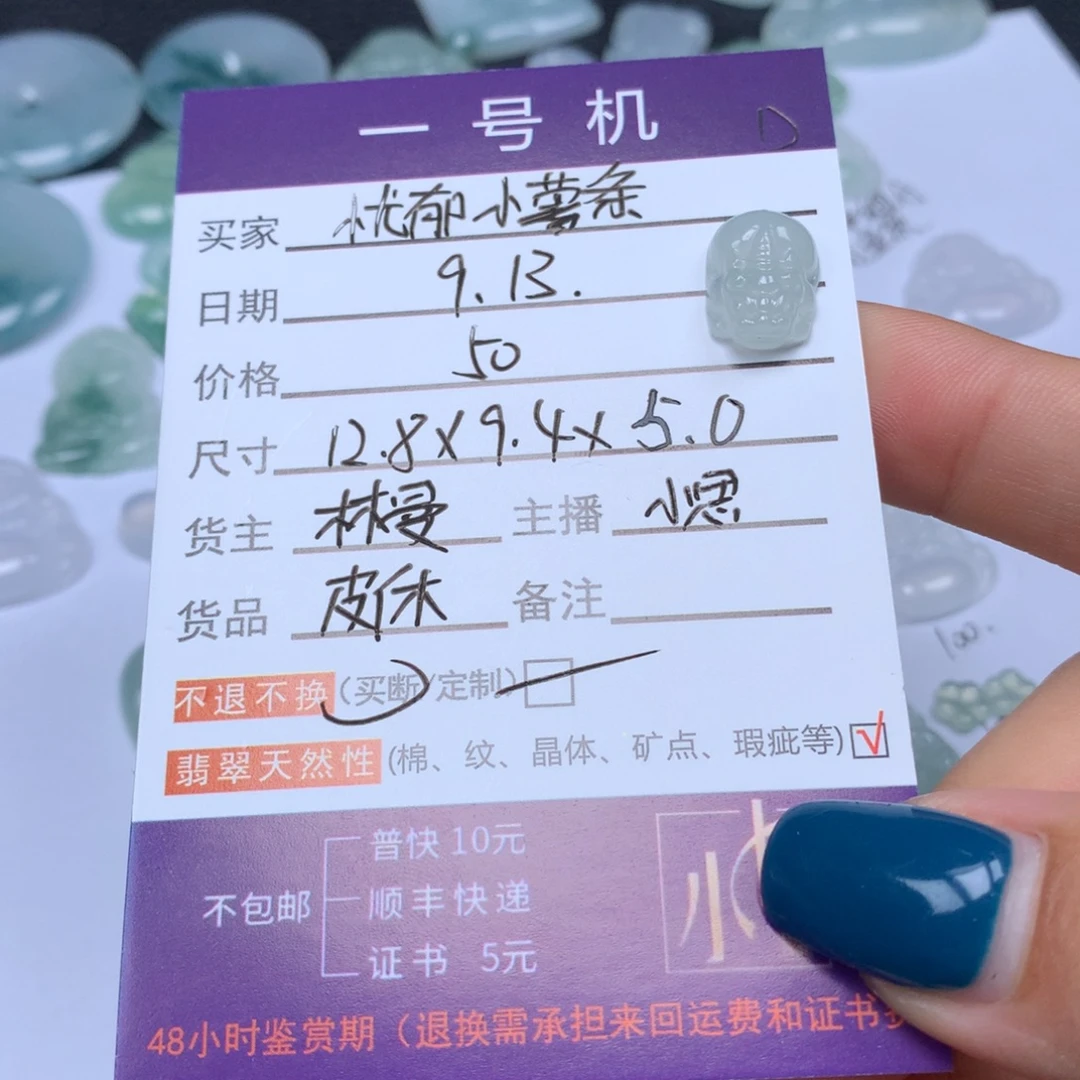 忧****颈饰未镶嵌翡翠翡翠