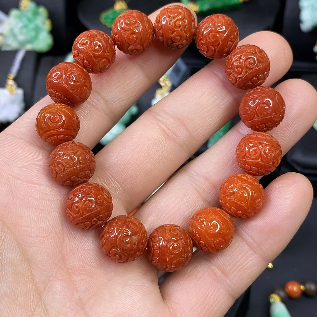 颈饰未镶嵌翡翠手链