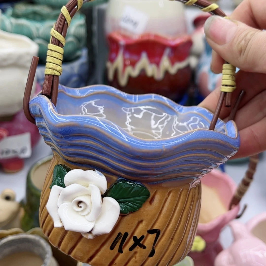 【闪购商品】陶瓷多肉绿植陶瓷花盆