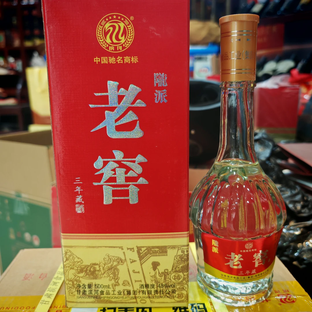 滨河滨河陇派老窖浓香型48度48度