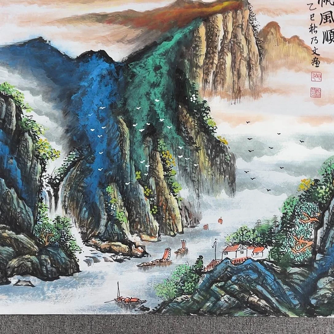 国画国画作品多次入选国内外