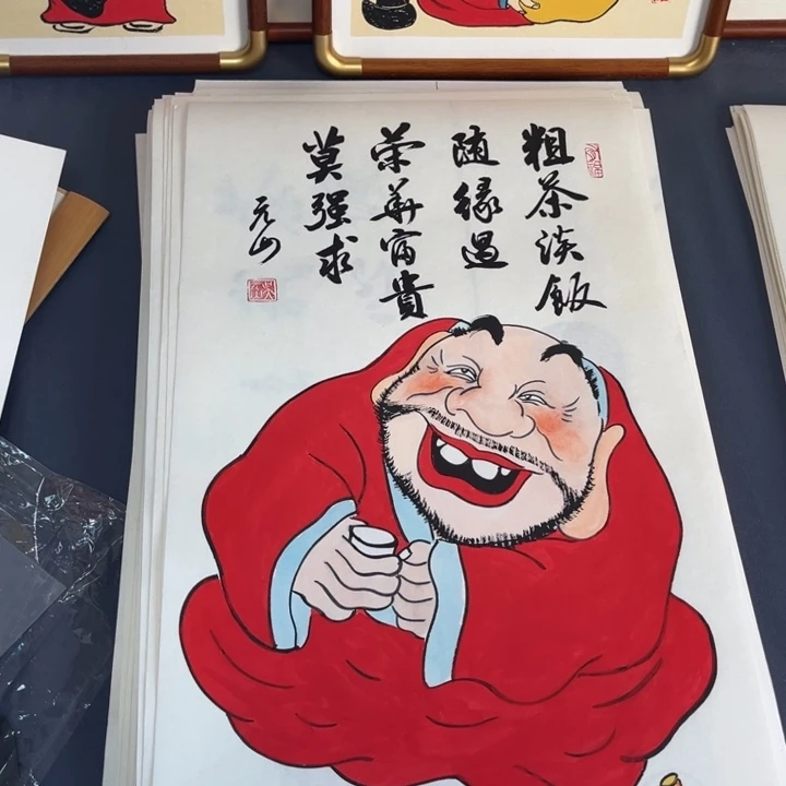 国画禅意画纯手工作品