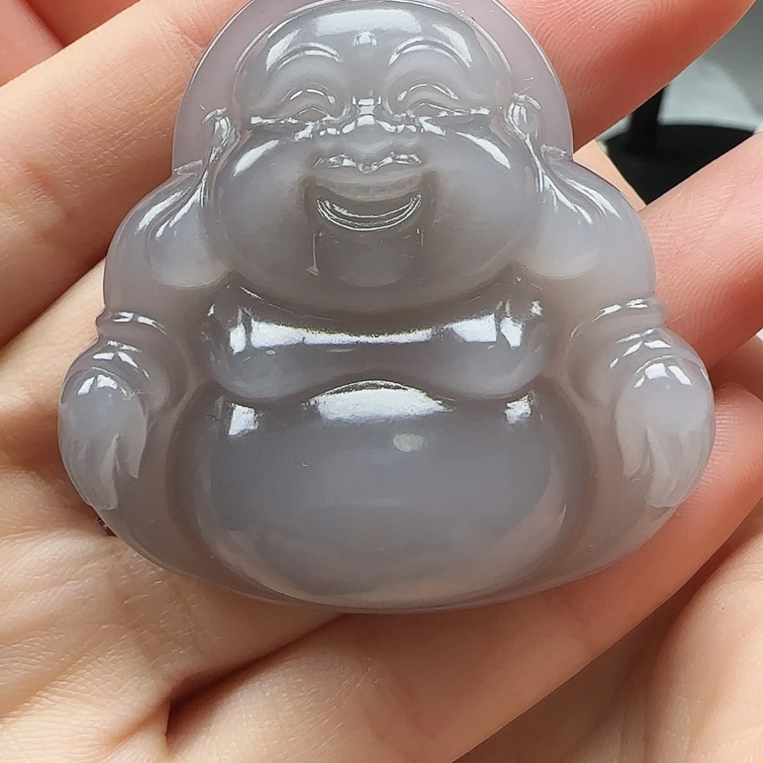 和田玉颈饰未镶嵌渡**光