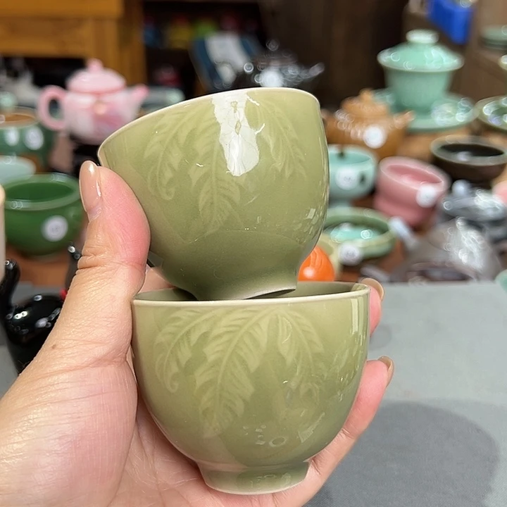 龙泉敬悦青瓷品茗杯