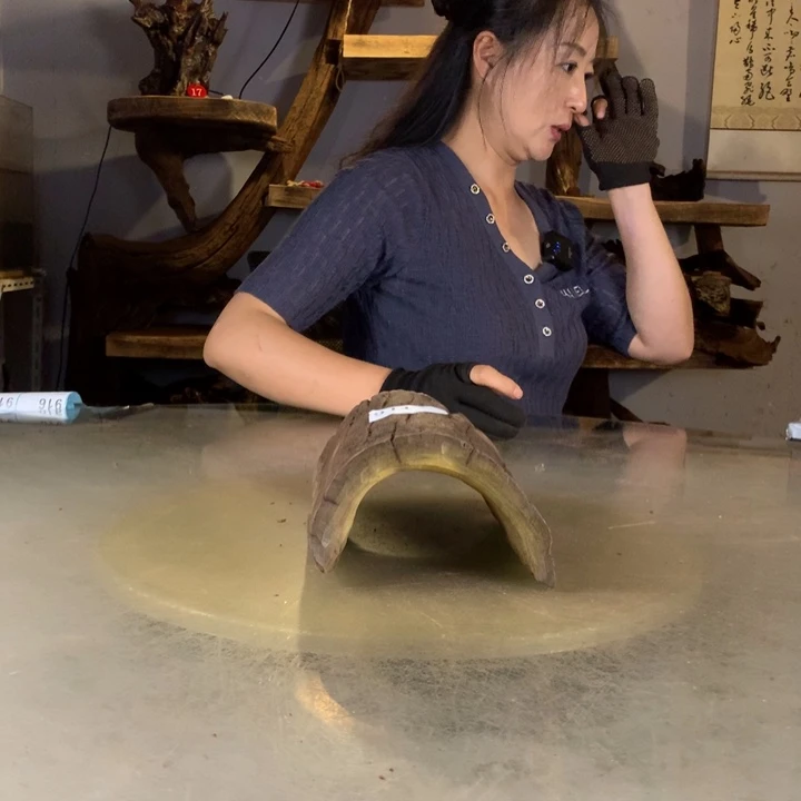 金***秋天然的云南紫柚木会黄水