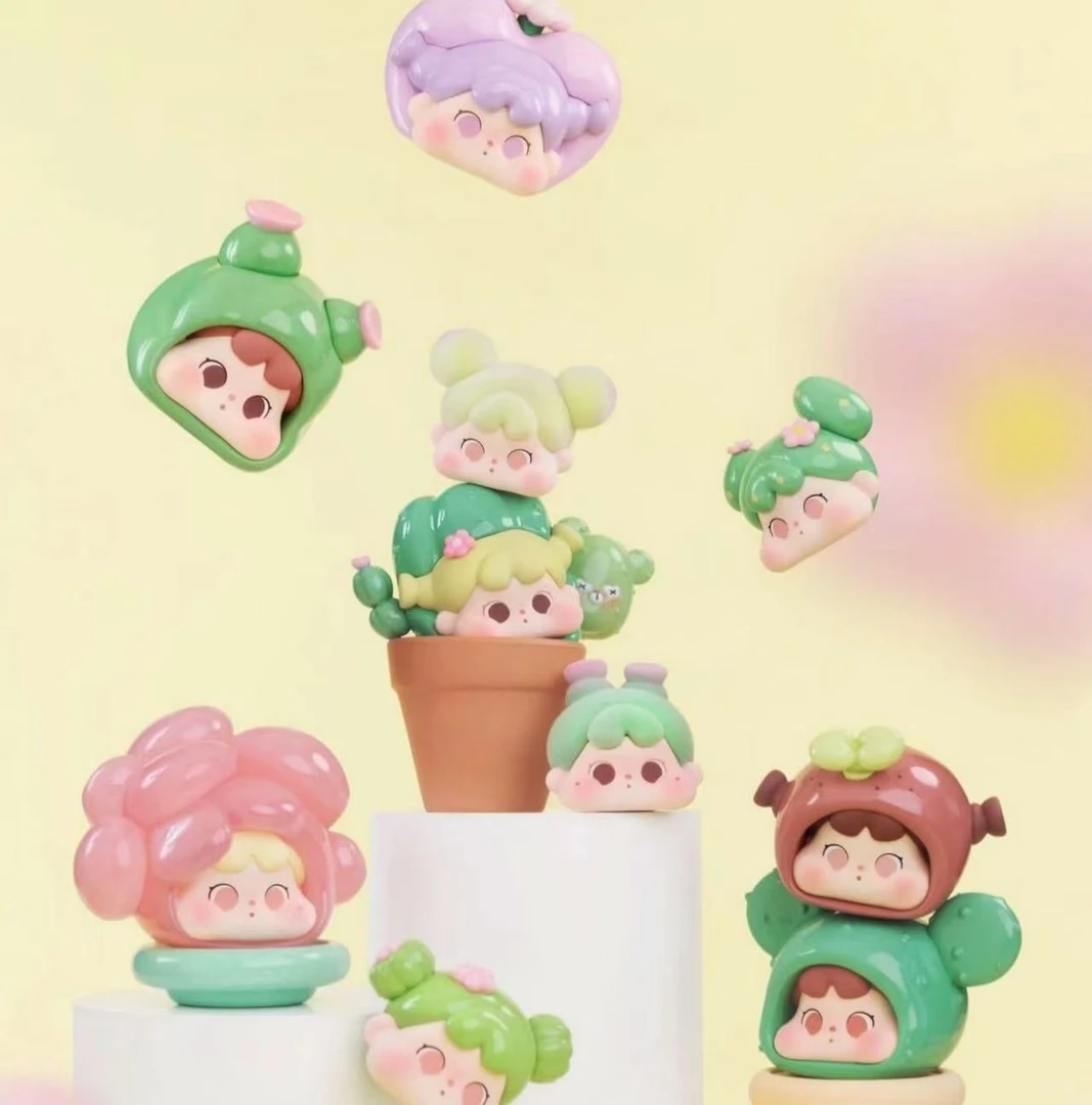 【拆盒】Qoqo多肉的故事系列可爱盲盒萌粒精品摆件潮玩收藏