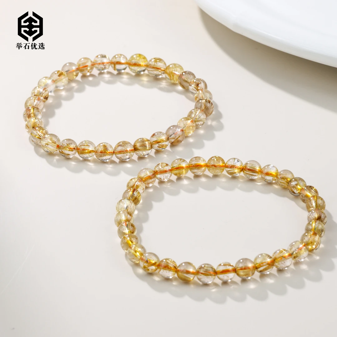 【举石优选】H0511-S1332-31水晶手串（一件/多样性发/约5mm+）O