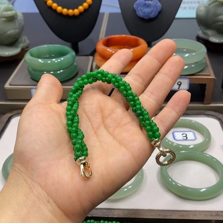 小***9未镶嵌东陵石手链