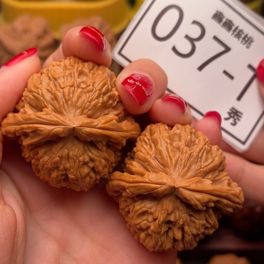 把件文玩核桃白狮41