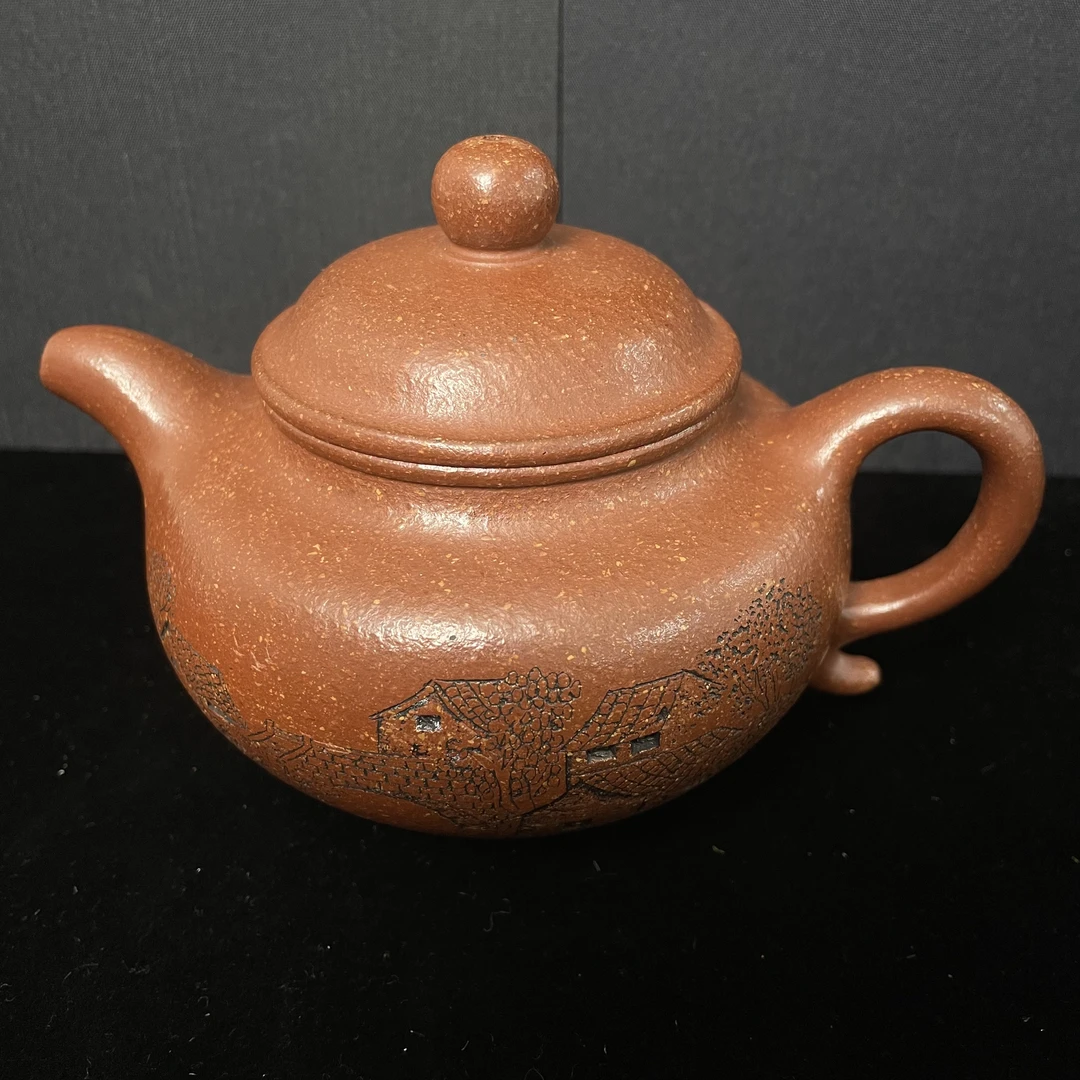 宜兴手工紫砂陶 茶壶GS3449-34