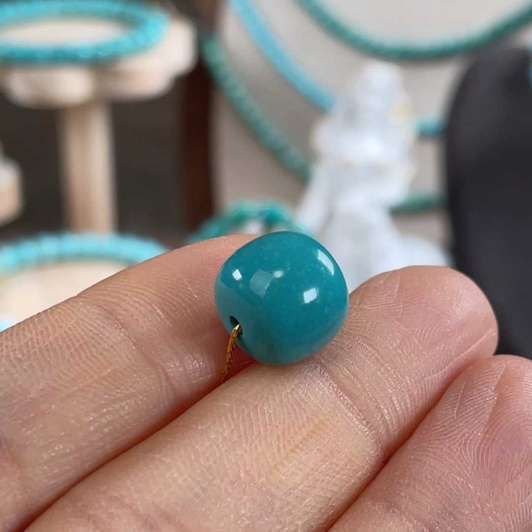 绿松石未镶嵌套链11.6mm全品