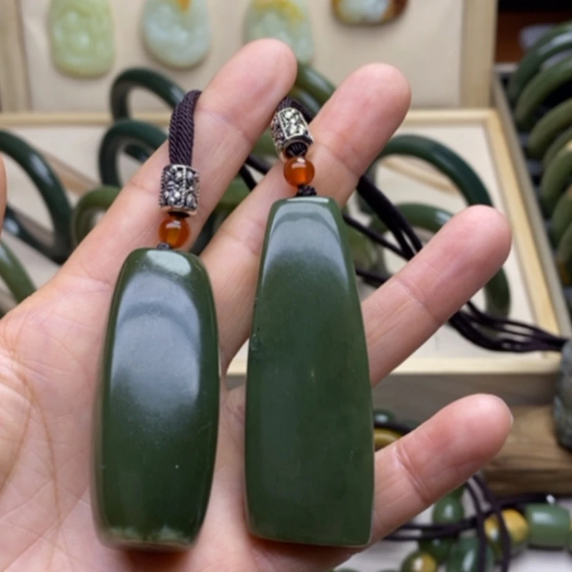 【闪购商品】和田玉挂件未镶嵌九*