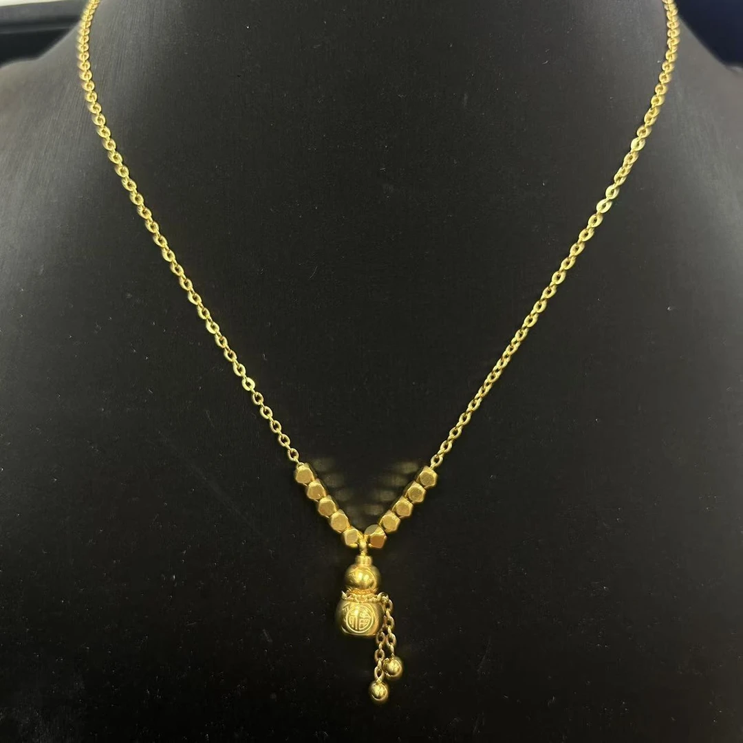 钛钢项链 葫芦项链（多样性发一件）