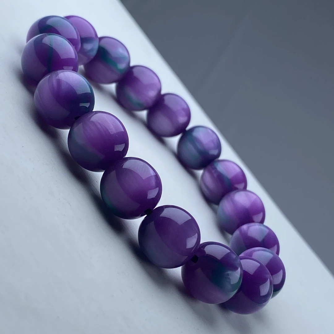 SZ-197号高品质紫眼12mm多样性发一件