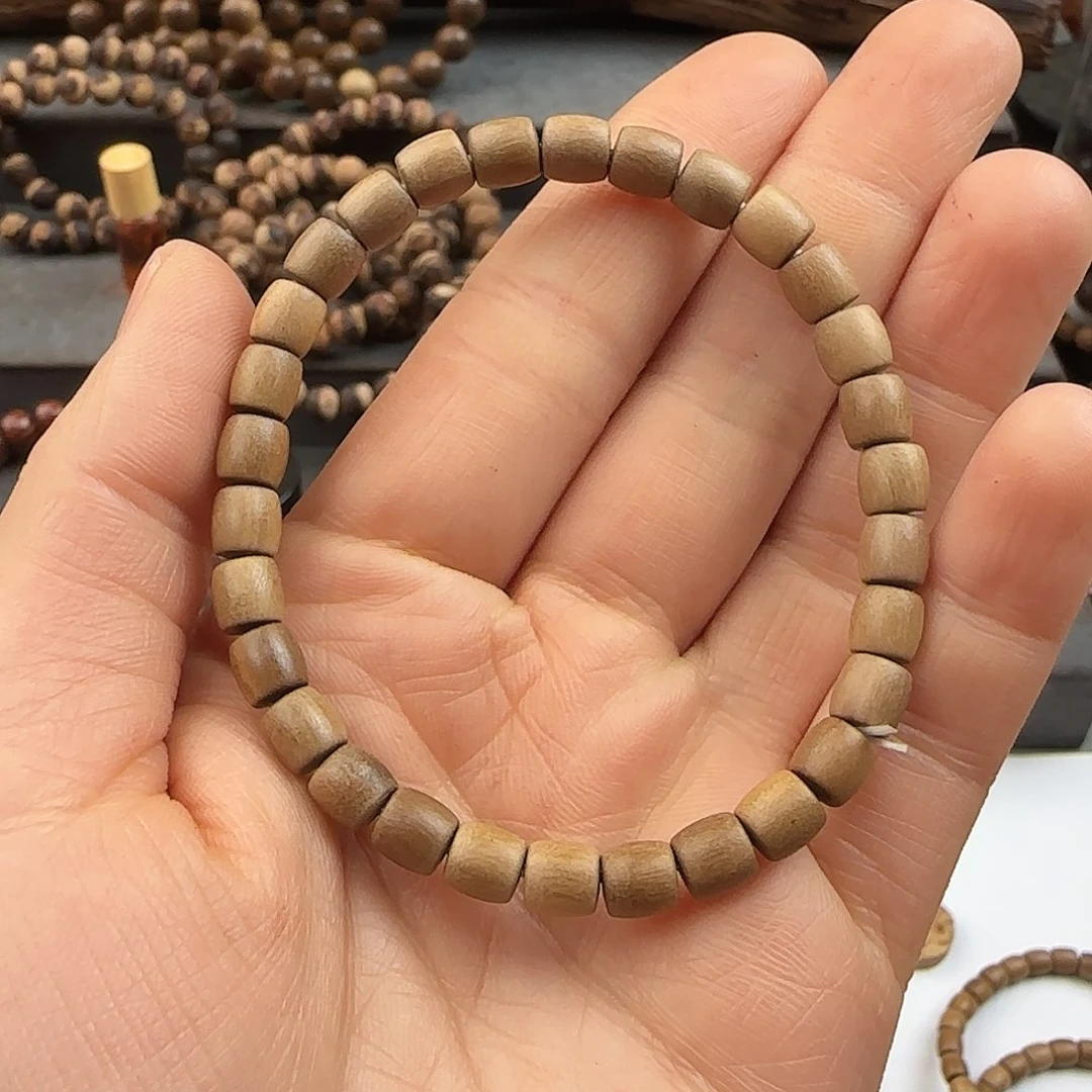 檀香木手串/手链6×6单圈正区老山檀香