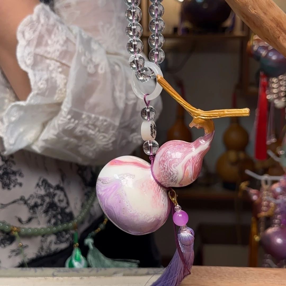 33 天然葫芦手作挂件