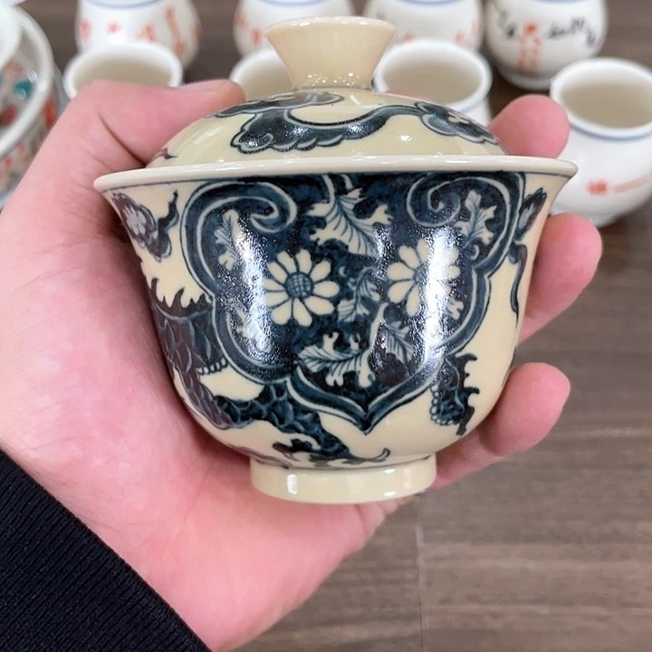 摆件陶景德镇陶瓷老陶