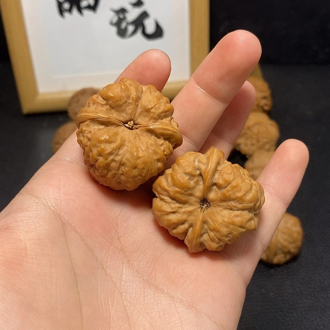 文玩核桃把件文*雀蛤蟆