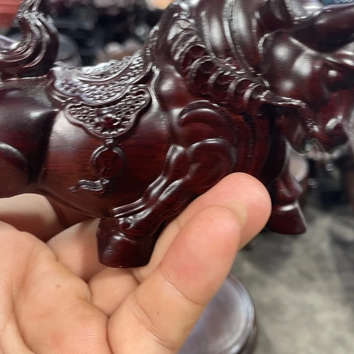 手工艺品琉璃红木底座工艺品