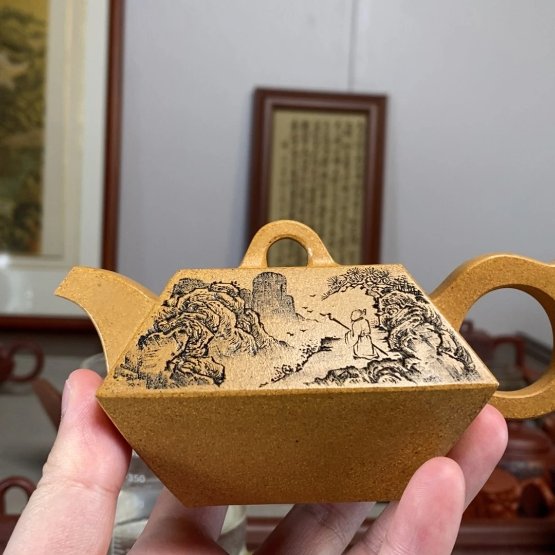 茶壶紫砂原矿泥料传统工艺制作