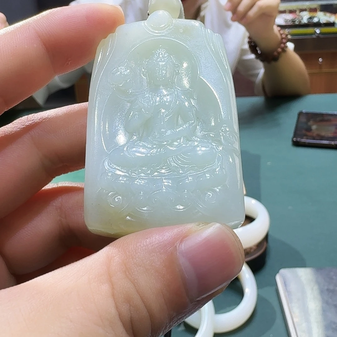 三***妈和田玉（糖玉）未镶嵌挂件
