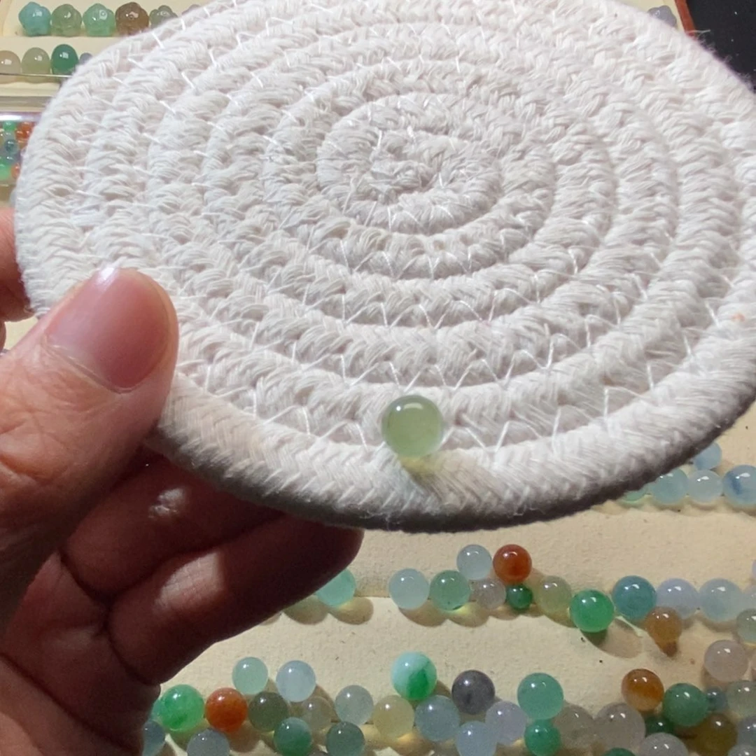 散珠翡翠7.3天然翡翠A货散珠