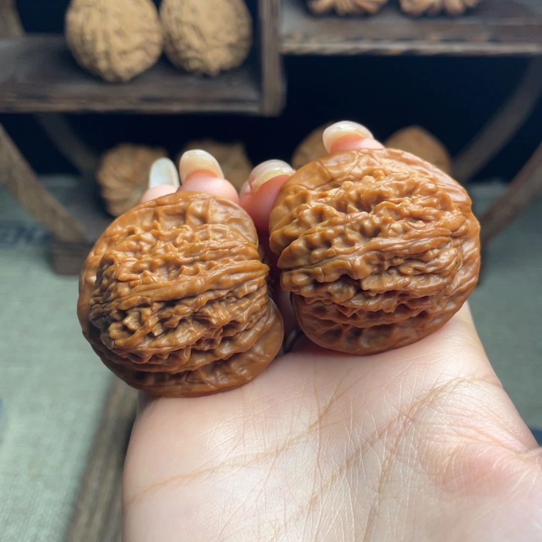 王***优文玩核桃吊坠四座楼39
