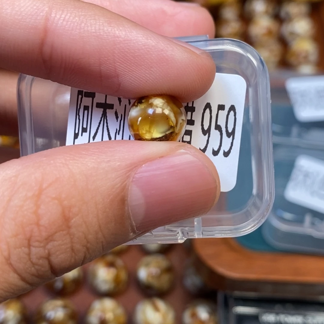 把件猴头核桃沁色圆珠老型959