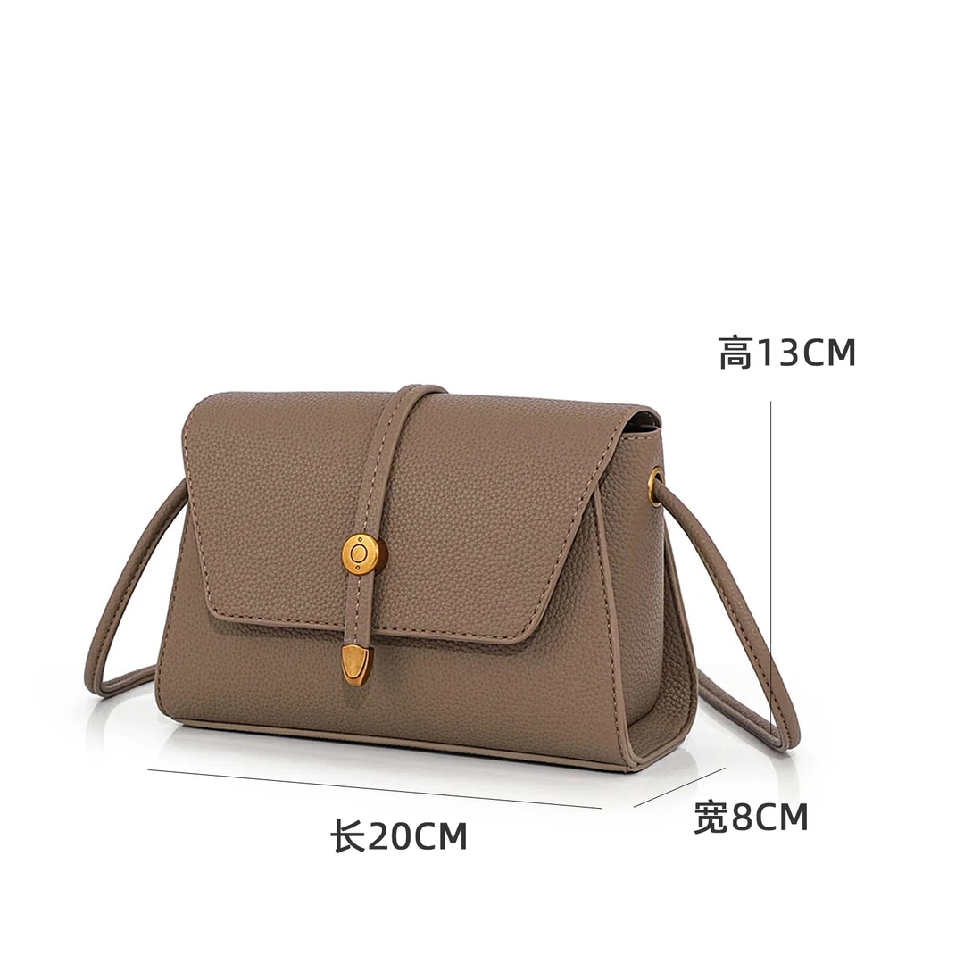 【工厂直销】大象灰小方包时尚斜跨包-60256-3