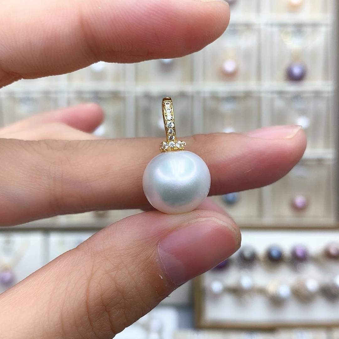 淡水珍珠颈饰合金