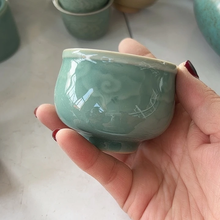 小米茶器龙泉青瓷