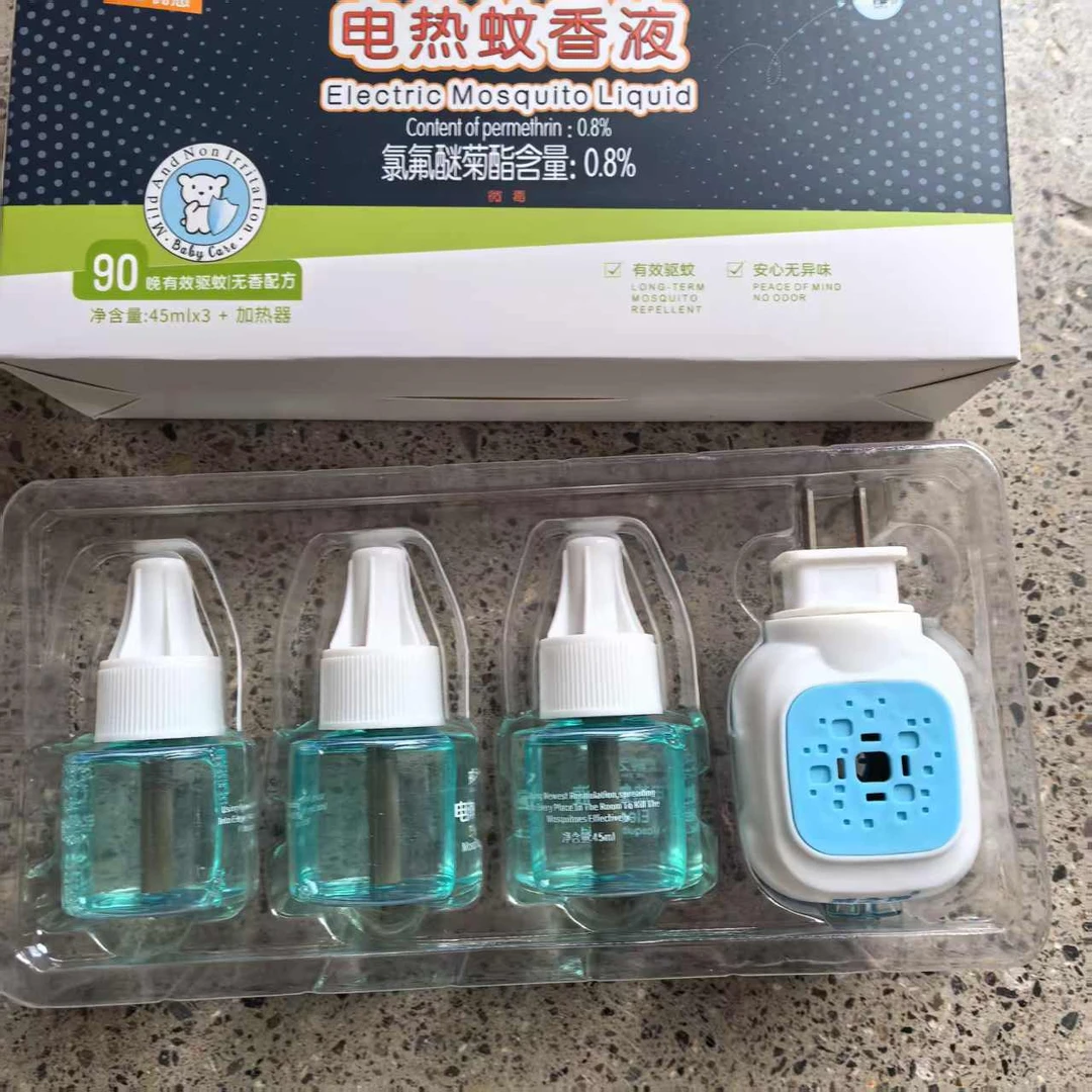 电蚊香液插电 3液+1器