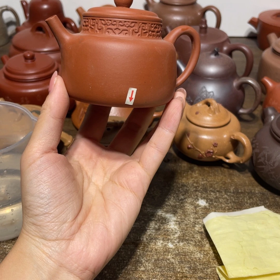 山***河茶壶紫砂底部破了