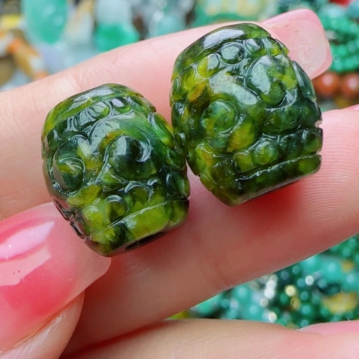 翡翠未镶嵌颈饰天然A货29