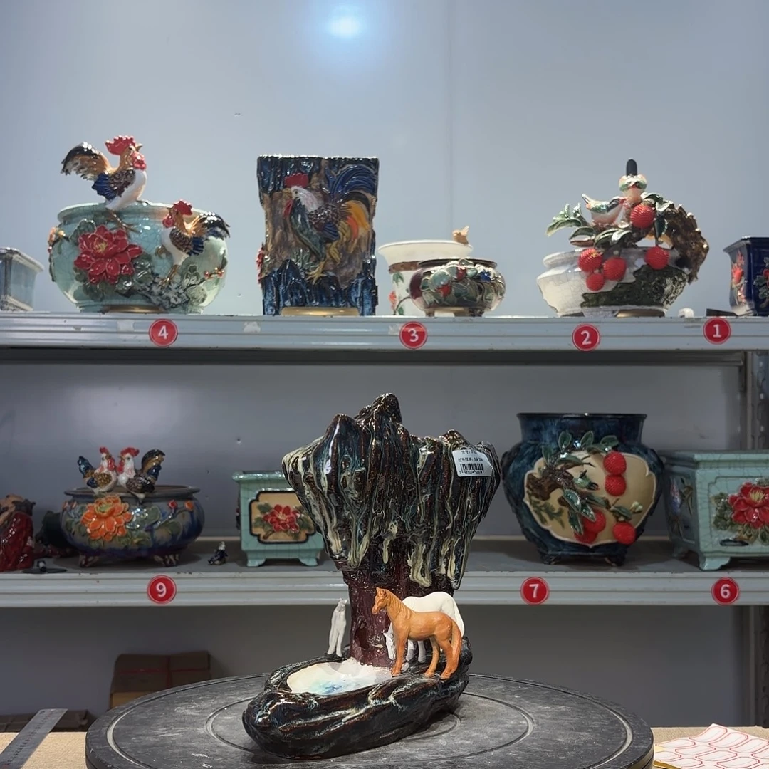 9***1精品石湾花盆高端大气