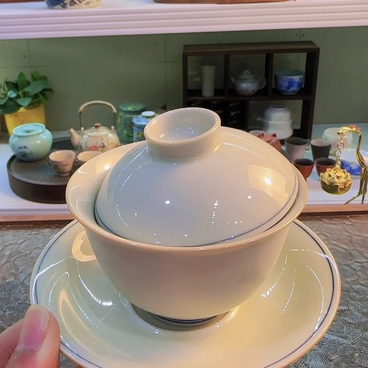 茶具套装旅行茶具青花瓷器茶叶罐个人杯主人杯