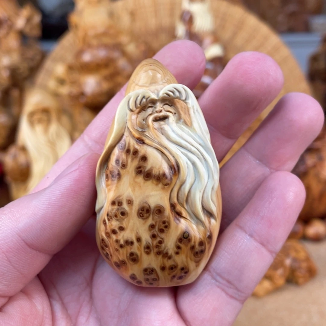 柏木（崖柏）太行崖柏精品手把件