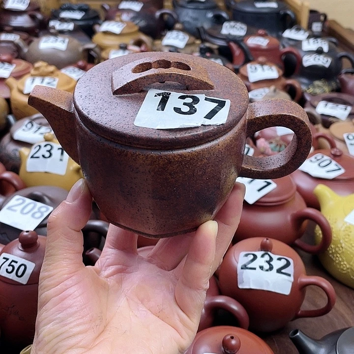 紫砂茶壶微瑕紫砂