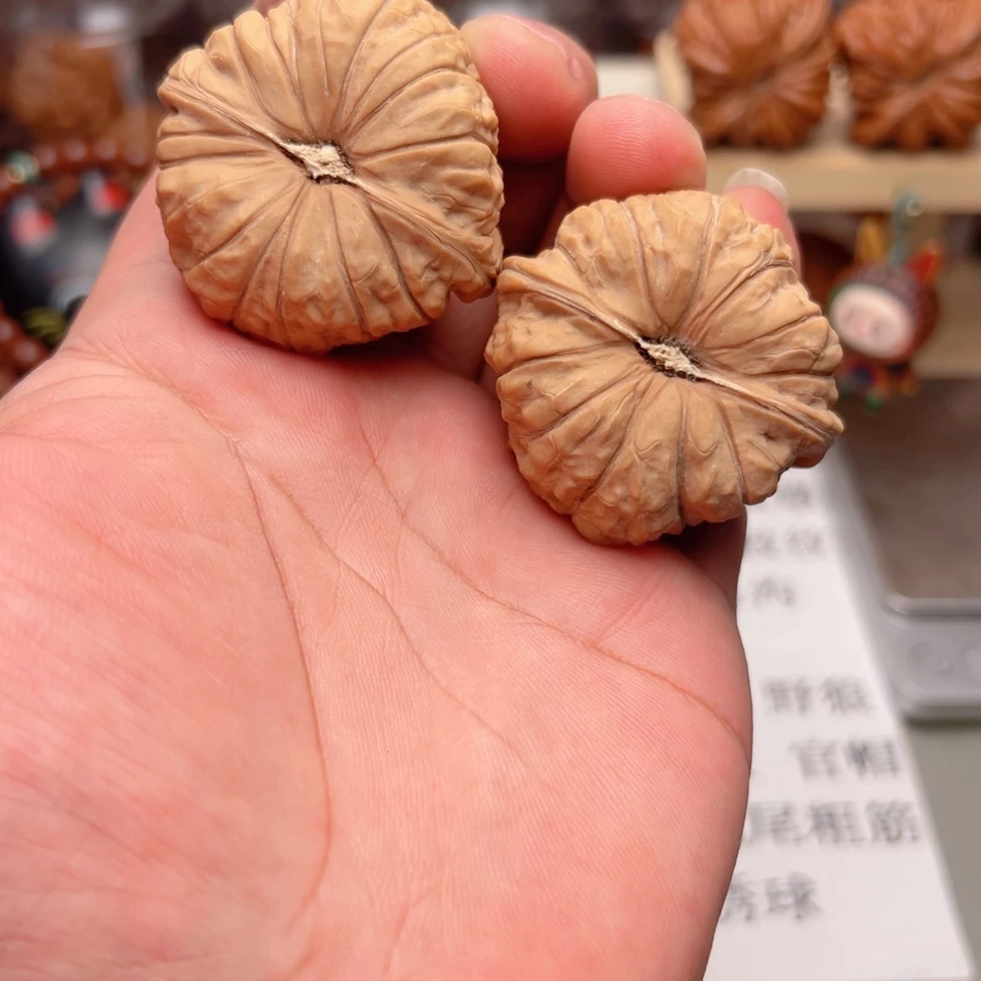 吊坠文玩核桃46尺全品南瓜墩