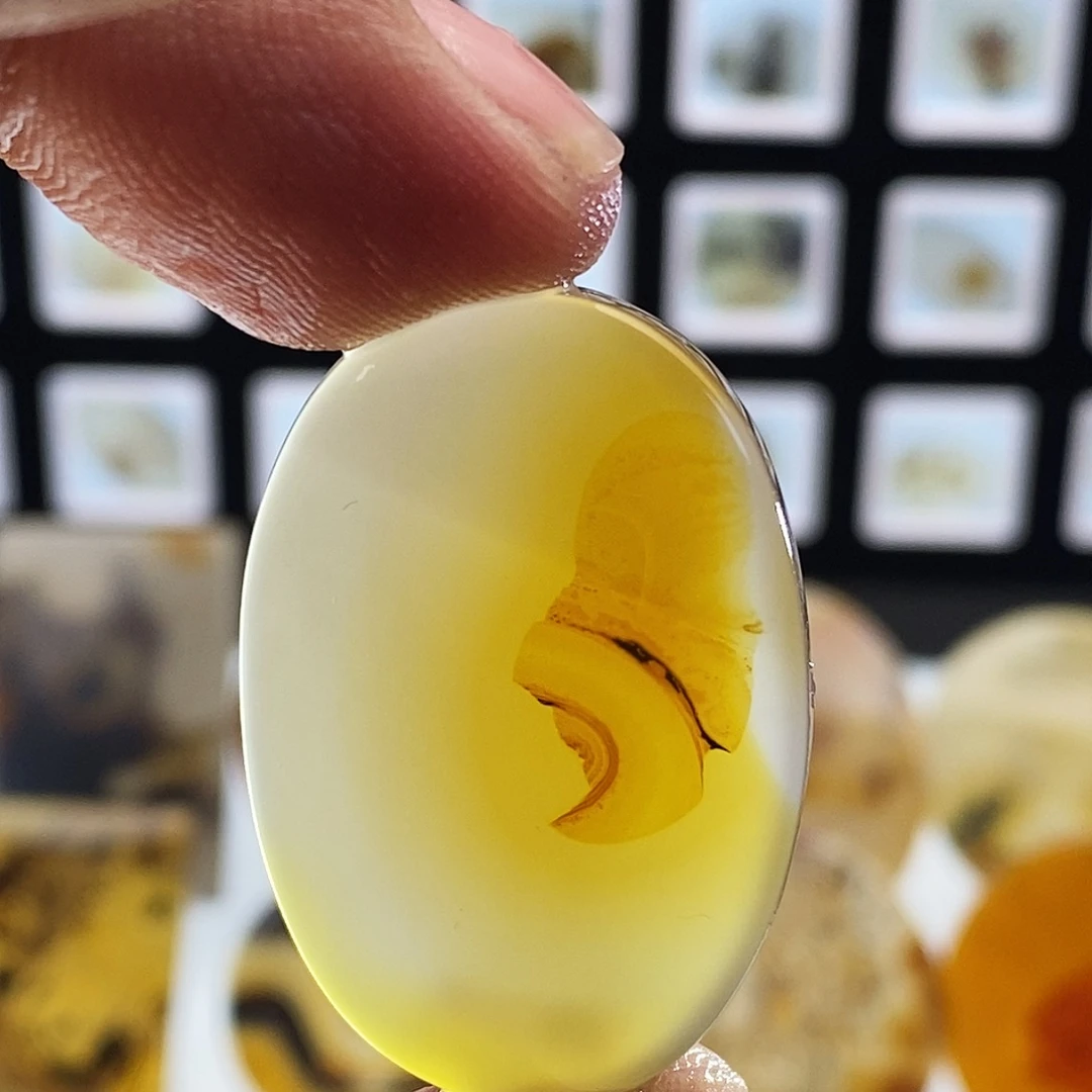 玛瑙/玉髓未镶嵌吊坠(不含链)213