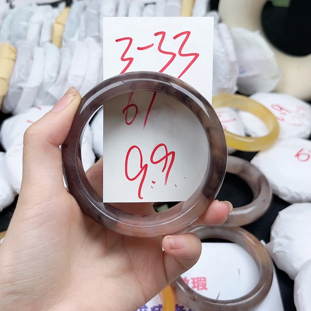石英质玉未镶嵌手镯3.33