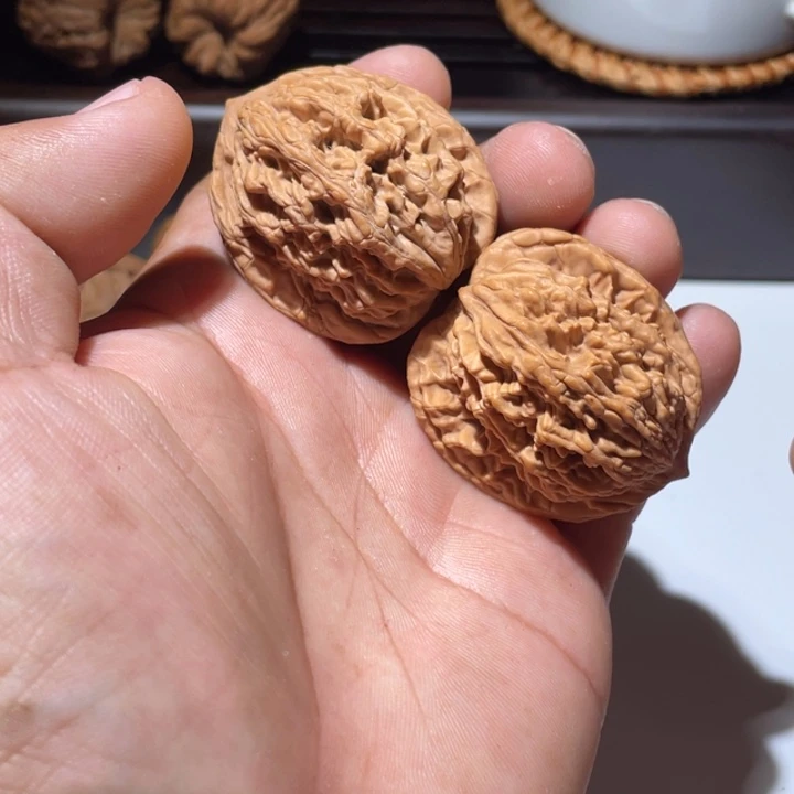 吊坠文玩核桃虎头  微色差