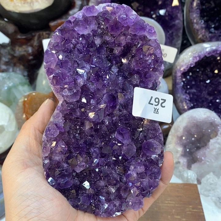 紫晶大型摆件（非配饰）未镶嵌