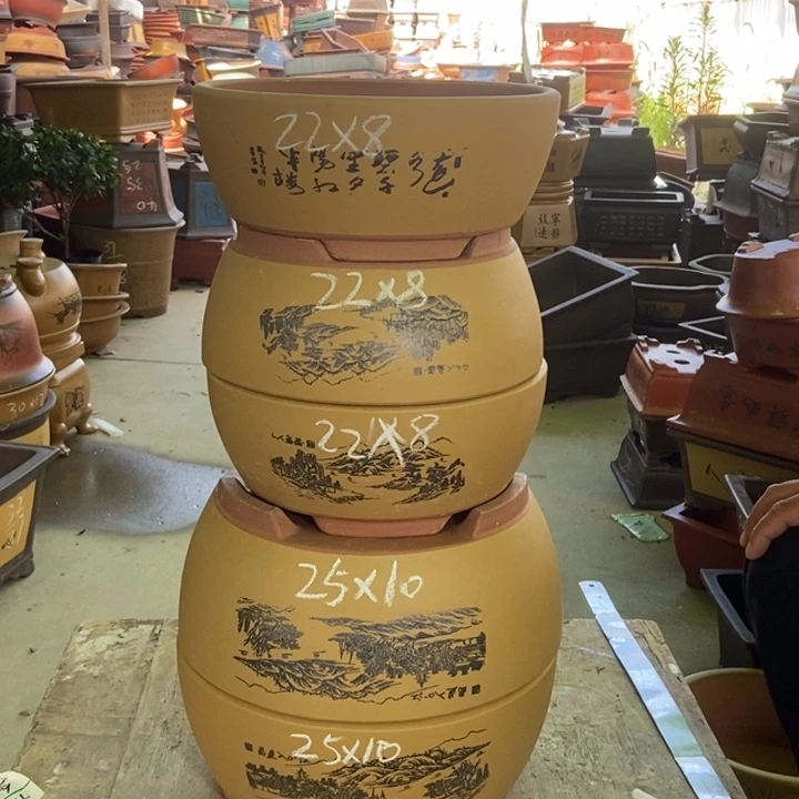 紫砂花盆紫砂紫砂
